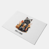 Paillasson Halloween éffrayant Cute Cat (Incliné)