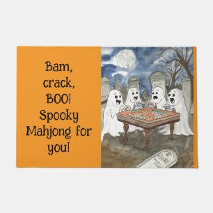 Paillasson Halloween éffrayant Mah Jong