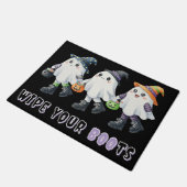 Paillasson Halloween Essuyer vos bottes Ghost Trick ou le tra (Incliné)