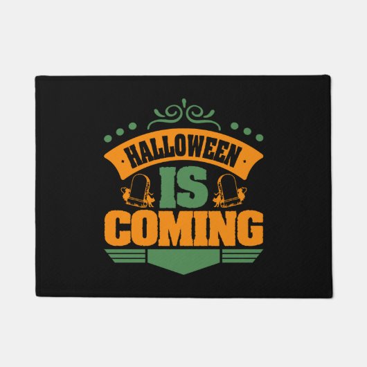 Paillasson Halloween est à venir (Devant)