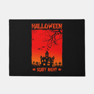 Paillasson Halloween Halloween, Effrayant, droit