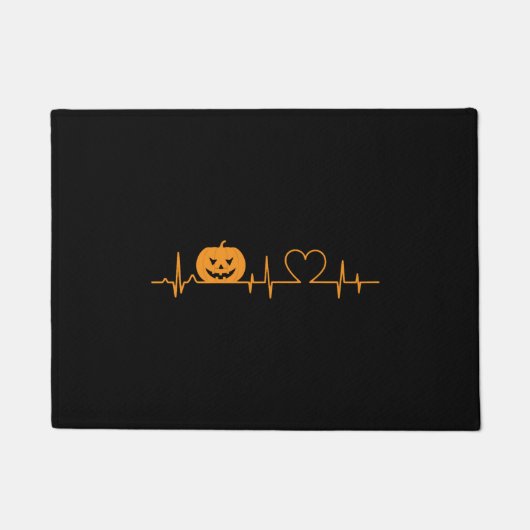 Paillasson HALLOWEEN Heartbeat Love Shirt (Devant)