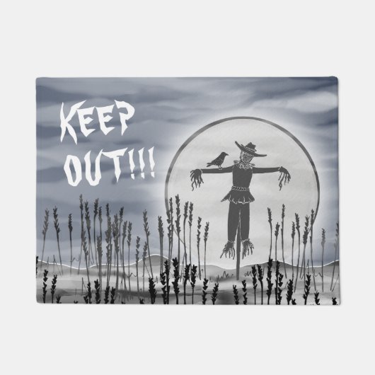 Paillasson Halloween Horreur Déplaisant Scarecrow Doormat (Devant)