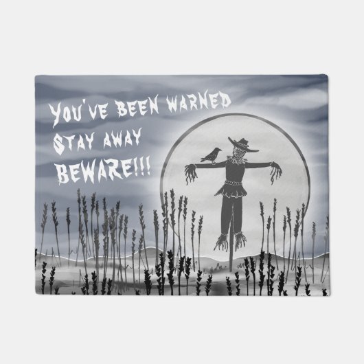 Paillasson Halloween Horreur Déplaisant Scarecrow Doormat (Devant)