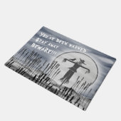 Paillasson Halloween Horreur Déplaisant Scarecrow Doormat (Incliné)