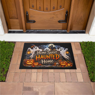 Paillasson Halloween Maison Sucrée Maison Hantée