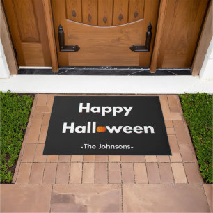Paillasson Halloween minimaliste moderne - Personnalisé