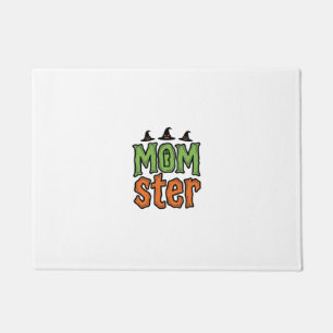Paillasson Halloween Momster Vintage Mom Conception de T-Shir
