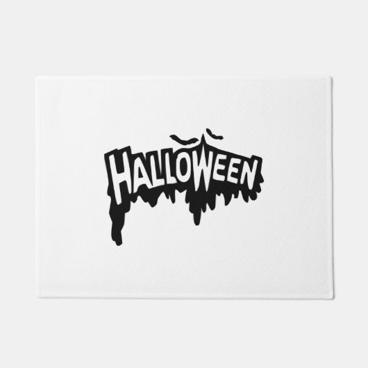 Paillasson Halloween noir (Devant)