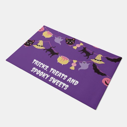 Paillasson Halloween Pastel Spooktaculaire Enchanted (Incliné)