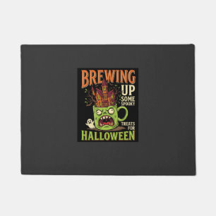 Paillasson Halloween prépare des friandises effrayantes Tasse