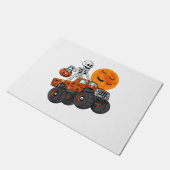 Paillasson Halloween Skeleton équitation Monster Camion (Incliné)