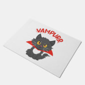 Paillasson Halloween Vampire Cat (Incliné)