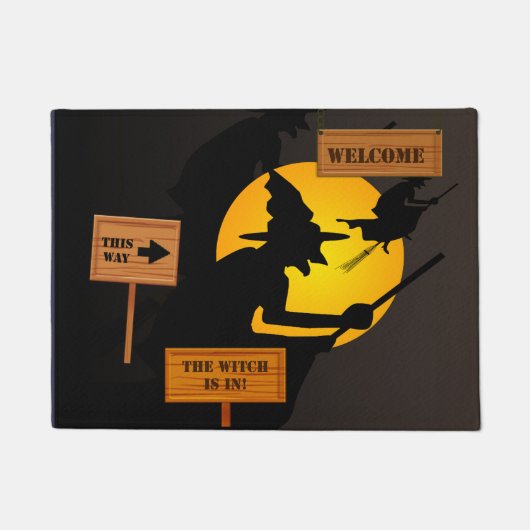 Paillasson Halloween Witch in Door Mat (Devant)