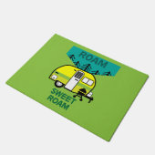 Paillasson Happy Campers | Caravaner | Camper Thlow Pillow Mu (Incliné)