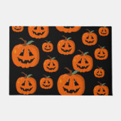 Paillasson Happy Halloween Jack-o'-lantern Illustration Art (Devant)