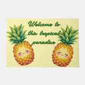 Paillasson Happy Pineapple Welcome Mat (Devant)