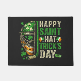 Paillasson Happy Saint Hat Trick Ice Hockey Player