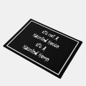 Paillasson Hauné Accueil Goth Éffrayant Halloween Doormat (Incliné)