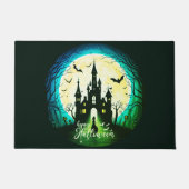 Paillasson Hauné Château Happy Halloween Déplaisant (Devant)