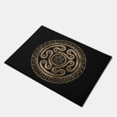 Paillasson Hecate Wheel Black and Gold (Incliné)