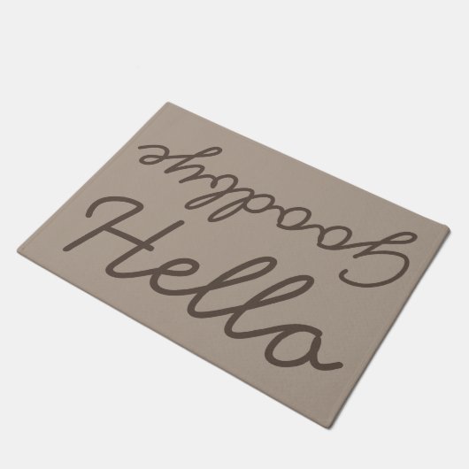 Paillasson Hello Goodbye Doormat (Incliné)