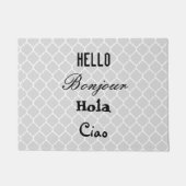 Paillasson Hello Goodbye Language Doormat (Devant)