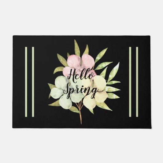 Paillasson Hello Spring Flowers (Devant)