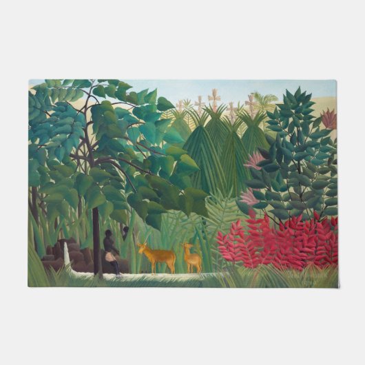 Paillasson Henri Rousseau - La cascade (Devant)