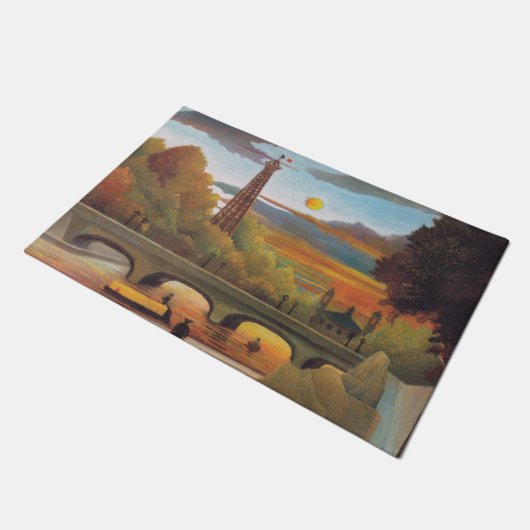 Paillasson Henri Rousseau - Seine et Tour Eiffel au coucher d (Incliné)