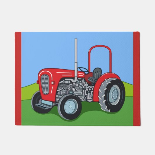 Paillasson Herbert le Tracteur (Devant)