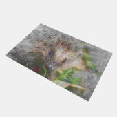 Paillasson hérisson animal artistique (Incliné)