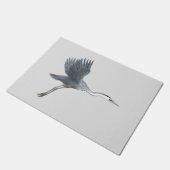 Paillasson Héron de grand bleu volant (Incliné)