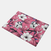 Paillasson Heure du printemps en rose (Incliné)