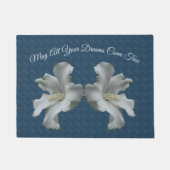 Paillasson Hibiscus Fleurs Rêves De Véritable Inspiration (Devant)