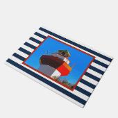 Paillasson Hilton Head Island Harbour Town Lighthouse (Incliné)