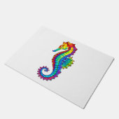 Paillasson Hippocampe polygonal arc-en-ciel (Incliné)