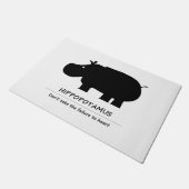 Paillasson hippopotamus (Incliné)