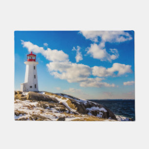 Paillasson Hiver du phare en crique de Peggy, la