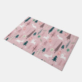 Paillasson hiver saison sans coutures décoration motif (Incliné)