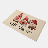 Paillasson Ho Ho Ho ! Gnomes de Noël nordique Kichen (Incliné)