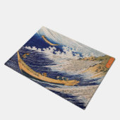 Paillasson Hokusai Ocean Waves Sea Boats (Incliné)