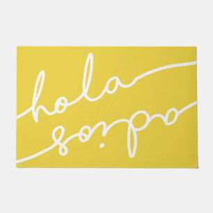 Paillasson Hola Adios Typographie espagnole - Choisissez votr