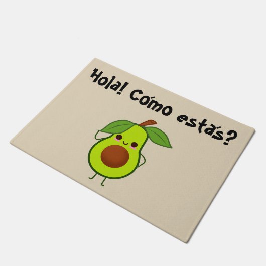 Paillasson Hola ! Estas de Como ? (Incliné)