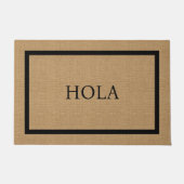 Paillasson Hola rustique moderne (Devant)