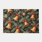 Paillasson Holiday Bells, Decorative Christmas Pattern, (Devant)