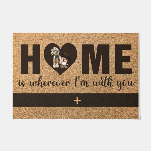 Paillasson Home Is Wherever I'm With You (Devant)
