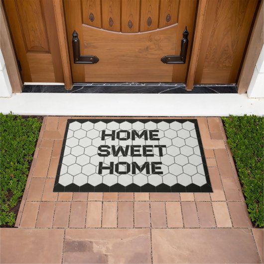 Paillasson Home Sweet Home Faux Tile Doormat (De plein air)