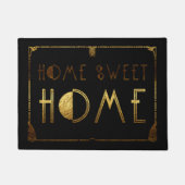 Paillasson Home Sweet Home Gold Art déco Signal (Devant)