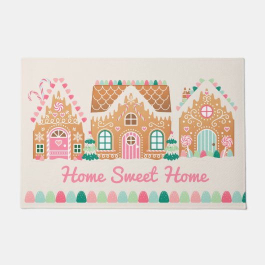 Paillasson Home Sweet Home Pain d'épices mat (Devant)